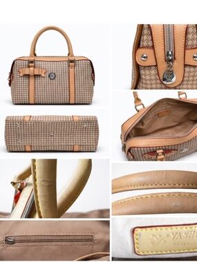 Vintage 90s Yas His Logo Print Doctor Bag Satchel - AS IS Project